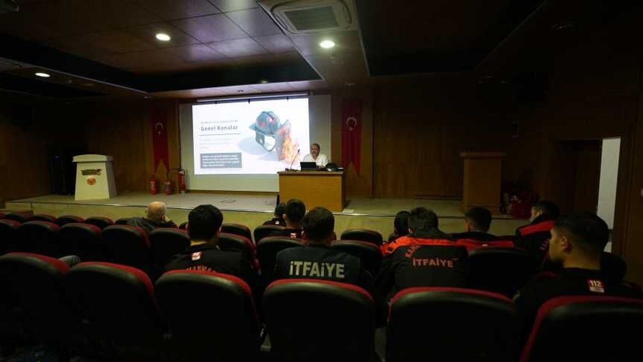 Kahramanmaraş İtfaiyesine Kapsamlı İş Sağlığı ve Güvenliği Eğitimi
