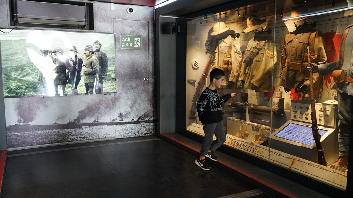 Kahramanmaraş'ta Çanakkale Mobil Müzesi Ziyarete Açıldı