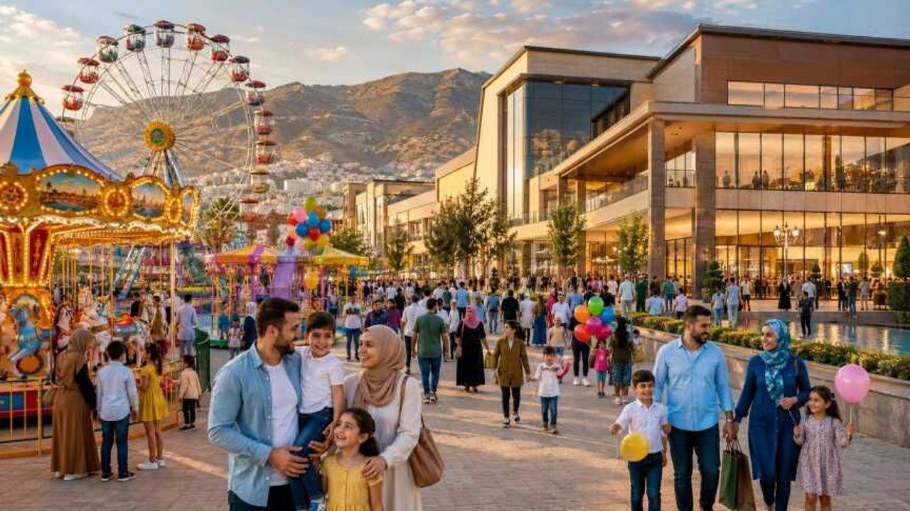 Kahramanmaraş'ta Bayram Boyunca Açık Eğlence Noktaları Belirlendi