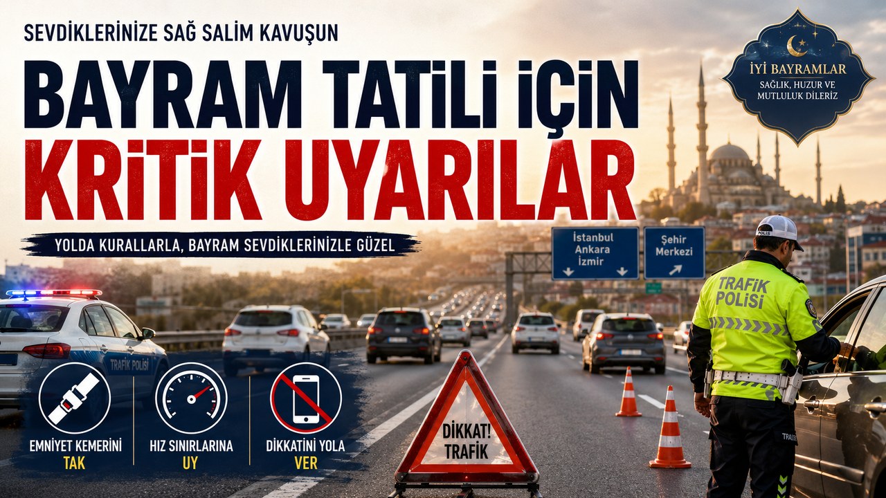 Kahramanmaraş Bayram Tatili Öncesi Kritik Uyarılar: Trafik, Ev Güvenliği