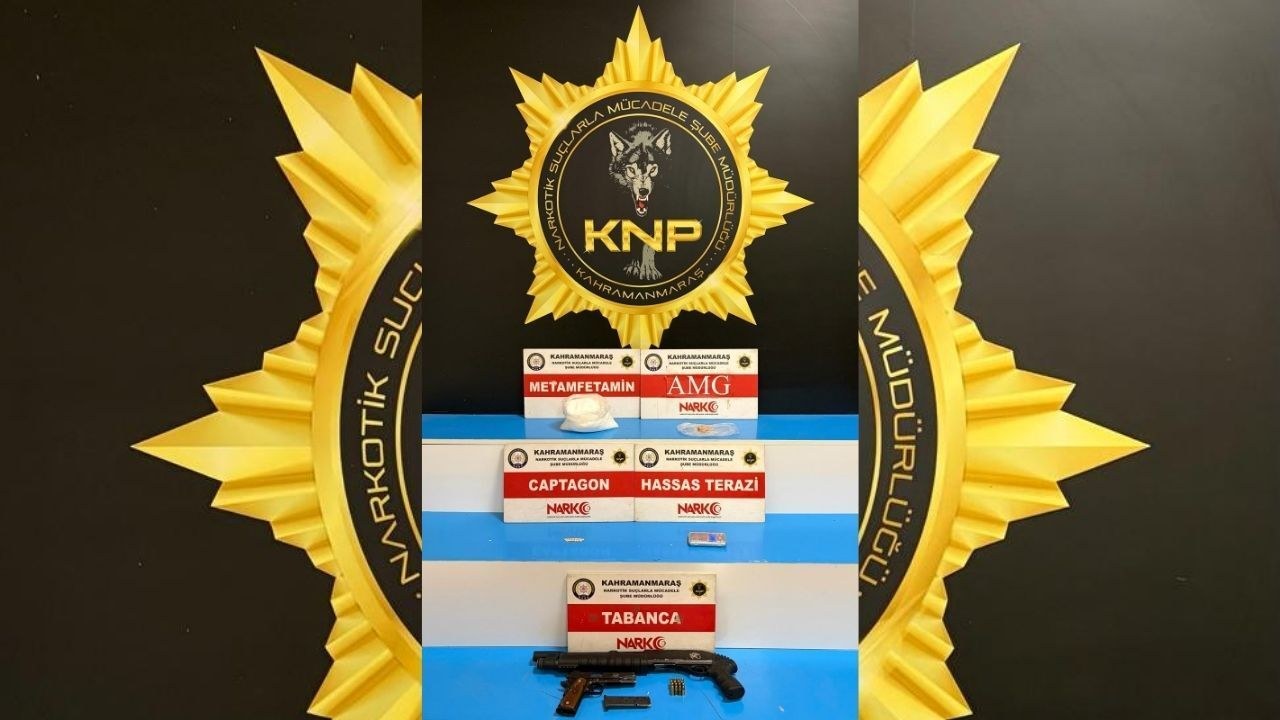 Kahramanmaraş'ta Narkotik Suçlarla Mücadele ekipleri, düzenlediği operasyonda 1 kilo 150 gram metamfetamin ele geçirdi.…