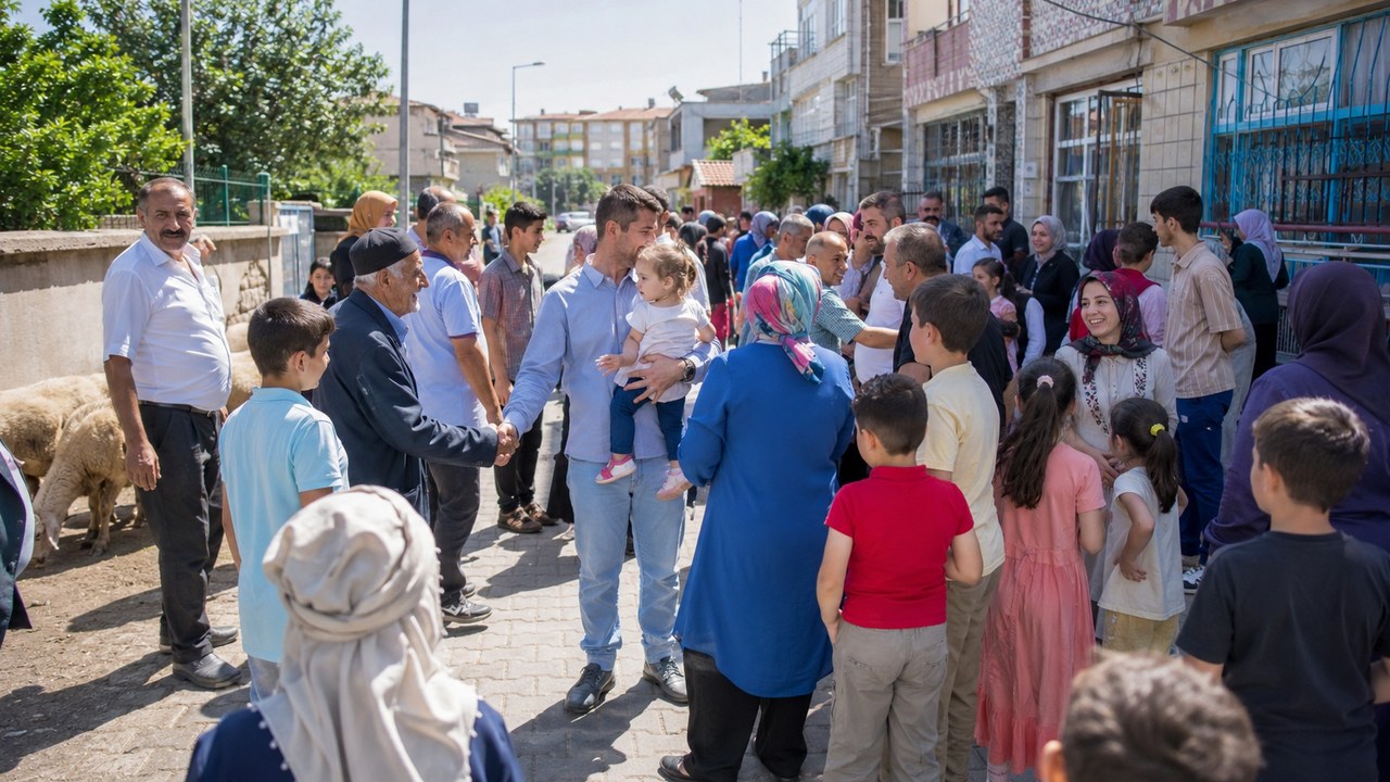 Kahramanmaraş'ta Bayram Coşkusu Zirveye Çıktı, Kent Cana Geldi