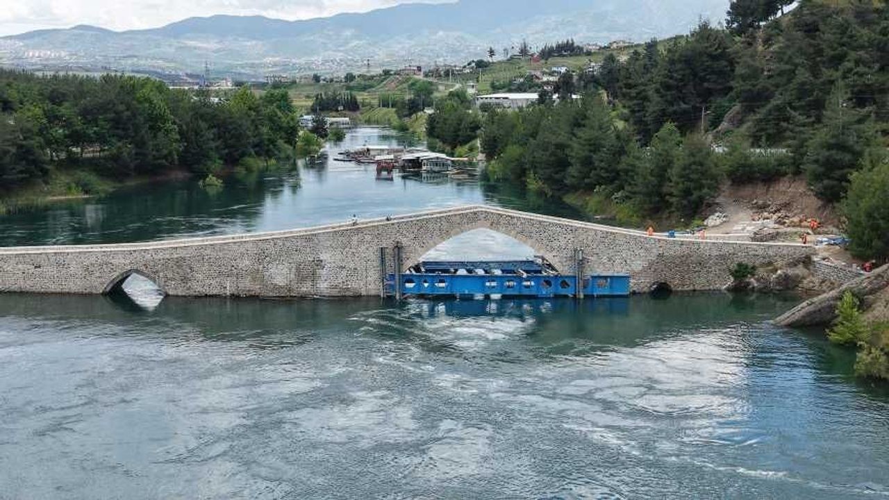 Kahramanmaraş Ceyhan Köprüsü Restore Edildi, Son Aşamaya Gelindi