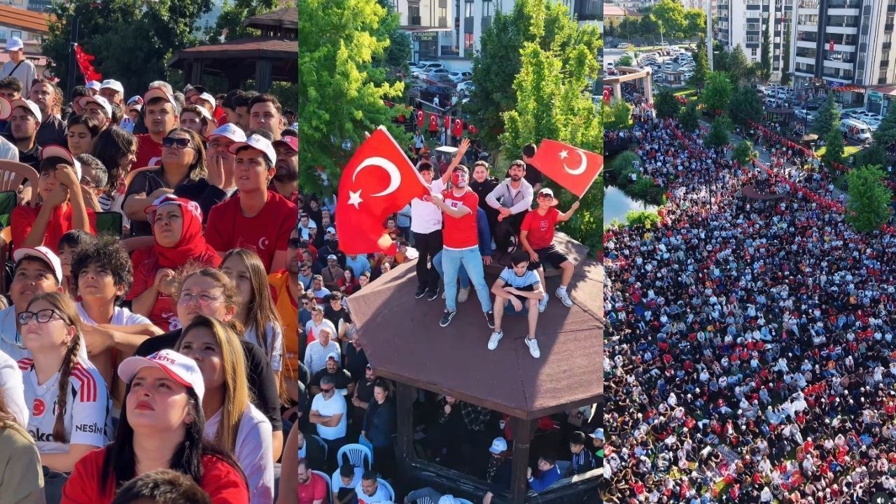 Kahramanmaraş'ta Dünya Kupası Coşkusu: Aliya Parkı Doldu