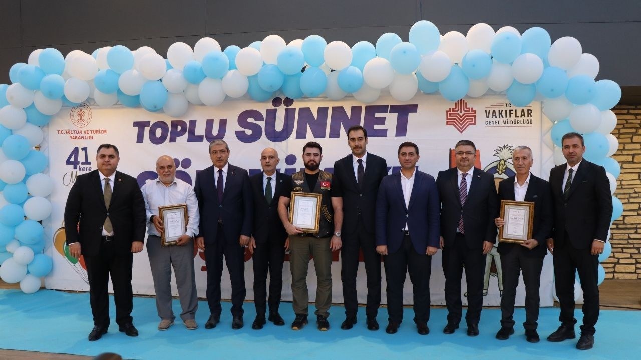 Kahramanmaraş'ta 530 Yıllık Vakıf Geleneği Sünnet Şöleniyle Yaşatıldı