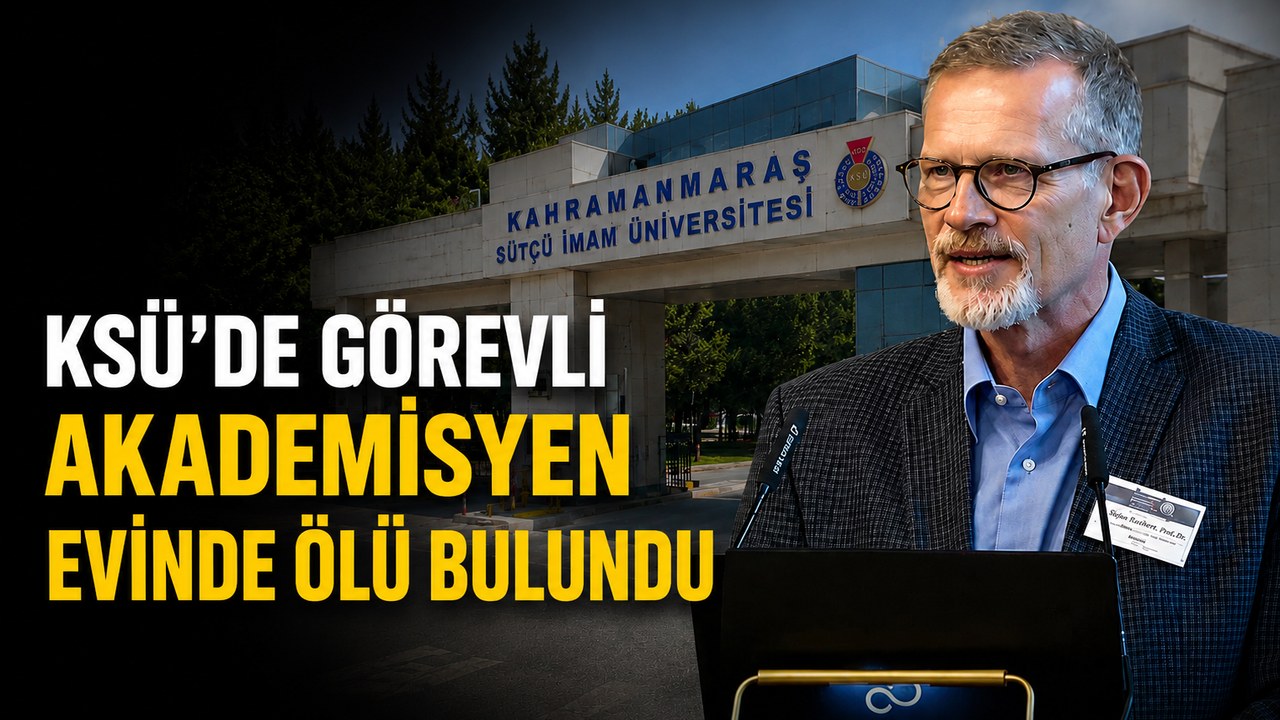 Kahramanmaraş Onikişubat'ta, KSÜ Dr. Öğretim Üyesi Stefan Rathert evinde ölü bulundu. Yakınlarının ihbarıyla ortaya çık…