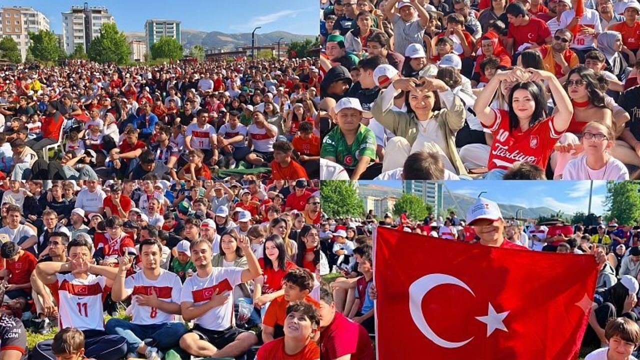 Kahramanmaraş'ta Milli Maç Coşkusu: Millet Bahçesi Stadyuma Dönüştü