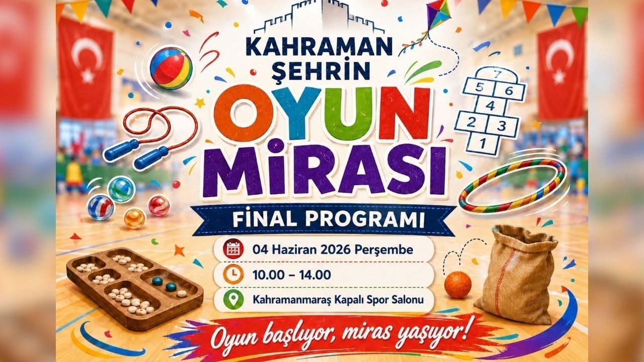 Kahramanmaraş Dulkadiroğlu'nda Geleneksel Oyun Şenliği Coşkusu