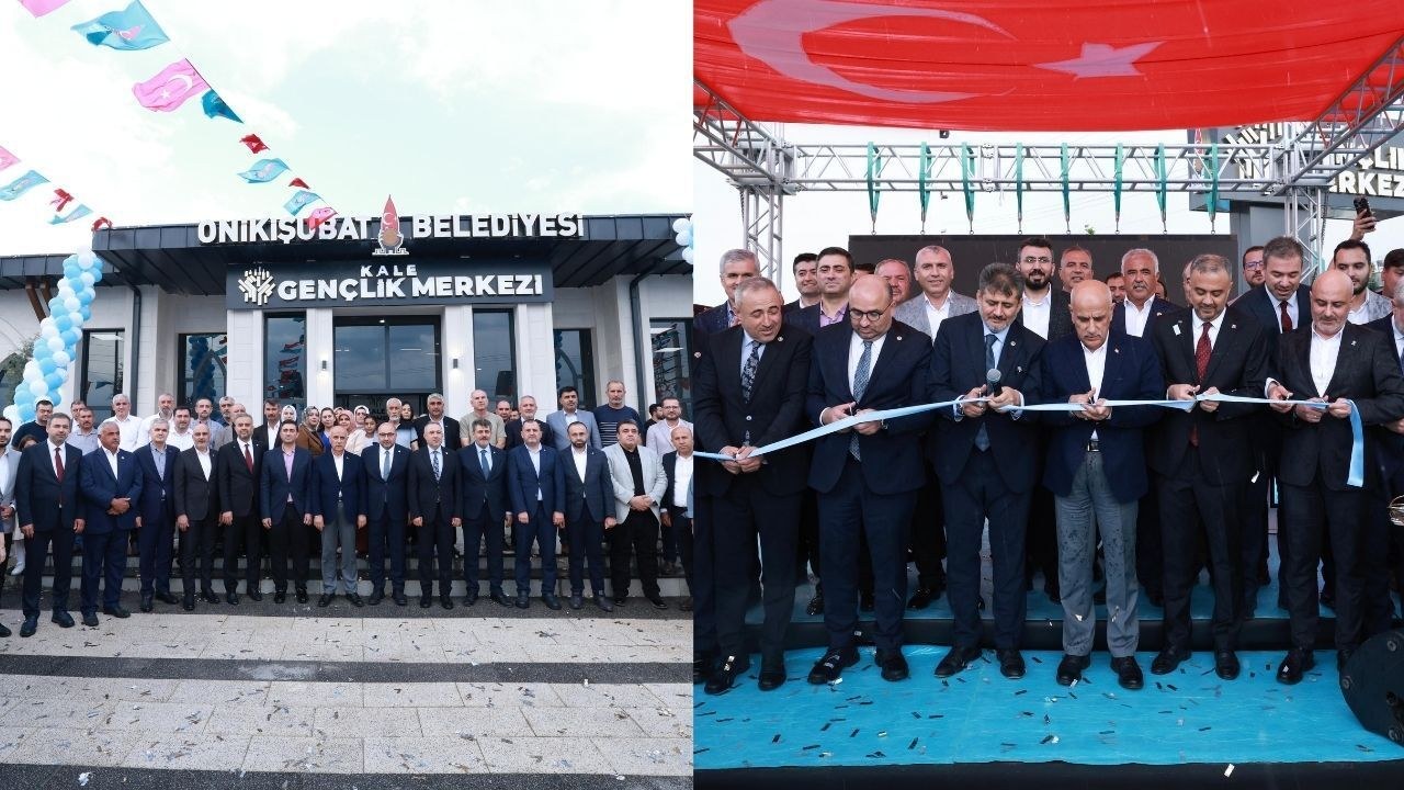 Kahramanmaraş Onikişubat'ta Kale Gençlik Merkezi Hizmete Açıldı